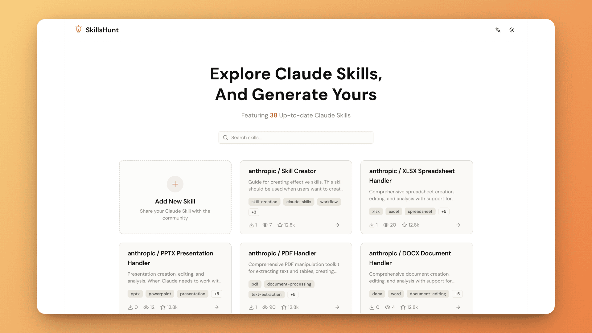 realcoreychiu's tweet card. Discover Claude skills and generate yours, for every repo and website. Your comprehensive guide to AI-powered capabilities