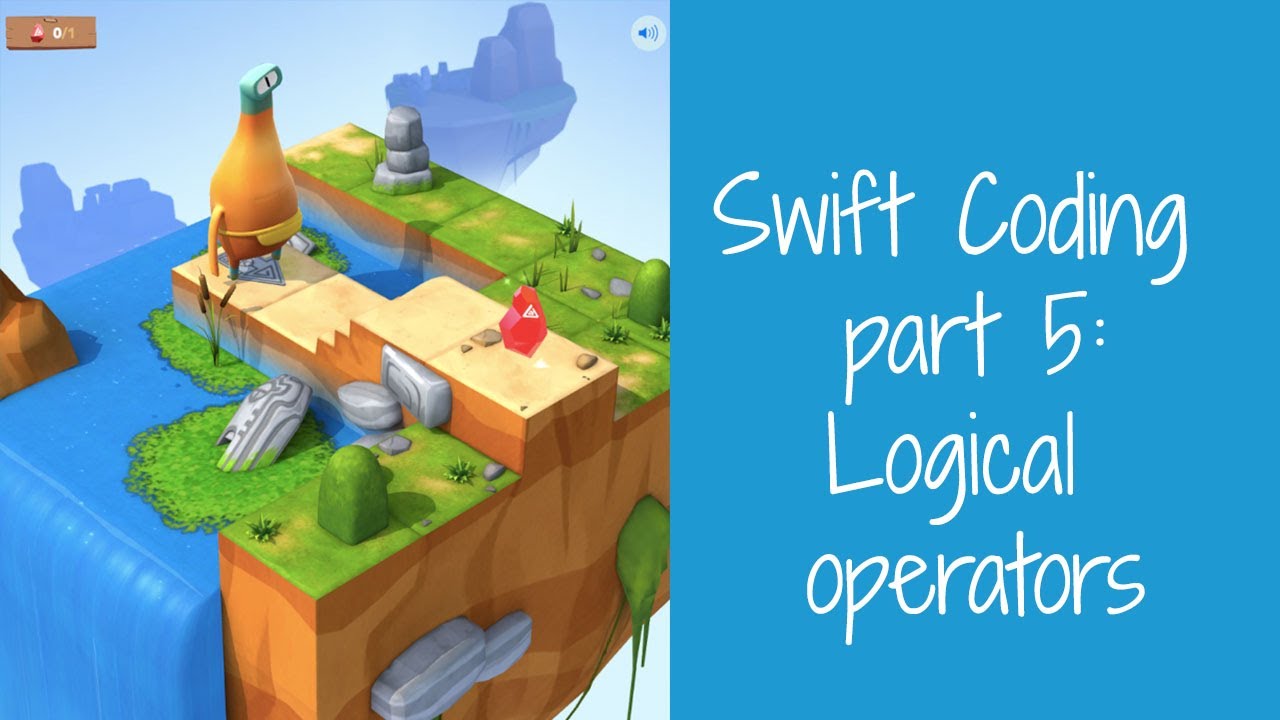 futurecodersAU's tweet card. Programming with Swift Playground Part 5: Logical Operators