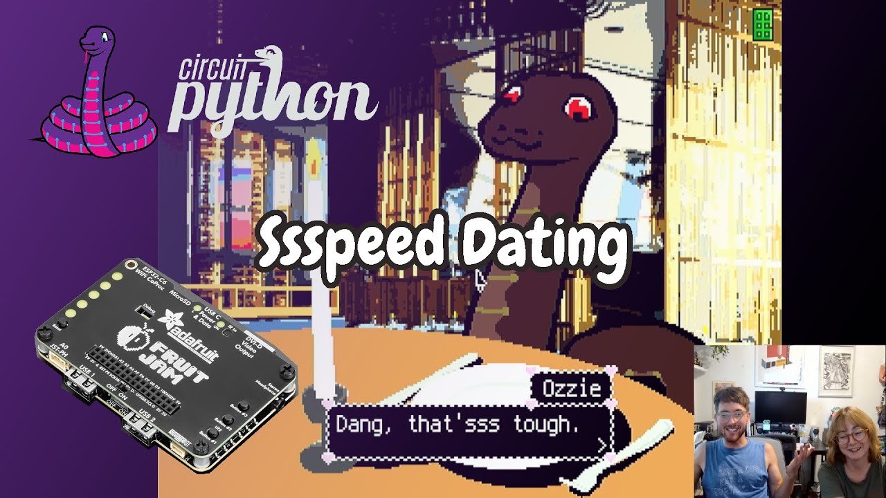 coopersnout's tweet card. Fruit Jam Ssspeed Dating Playthrough
