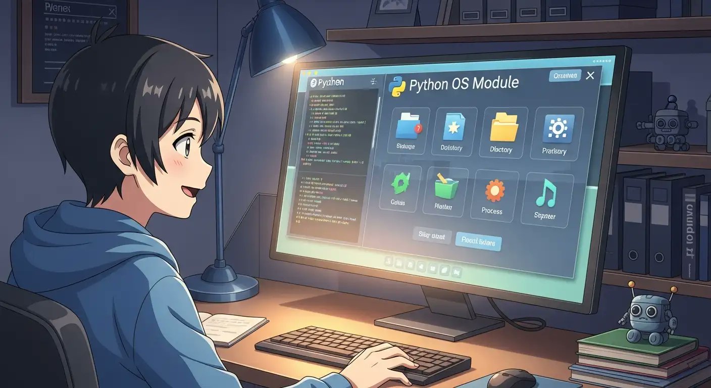 pythonjournals's tweet card. Discover how Python’s OS module lets you control your system like a pro. Simple steps, real examples — power up your coding today!
