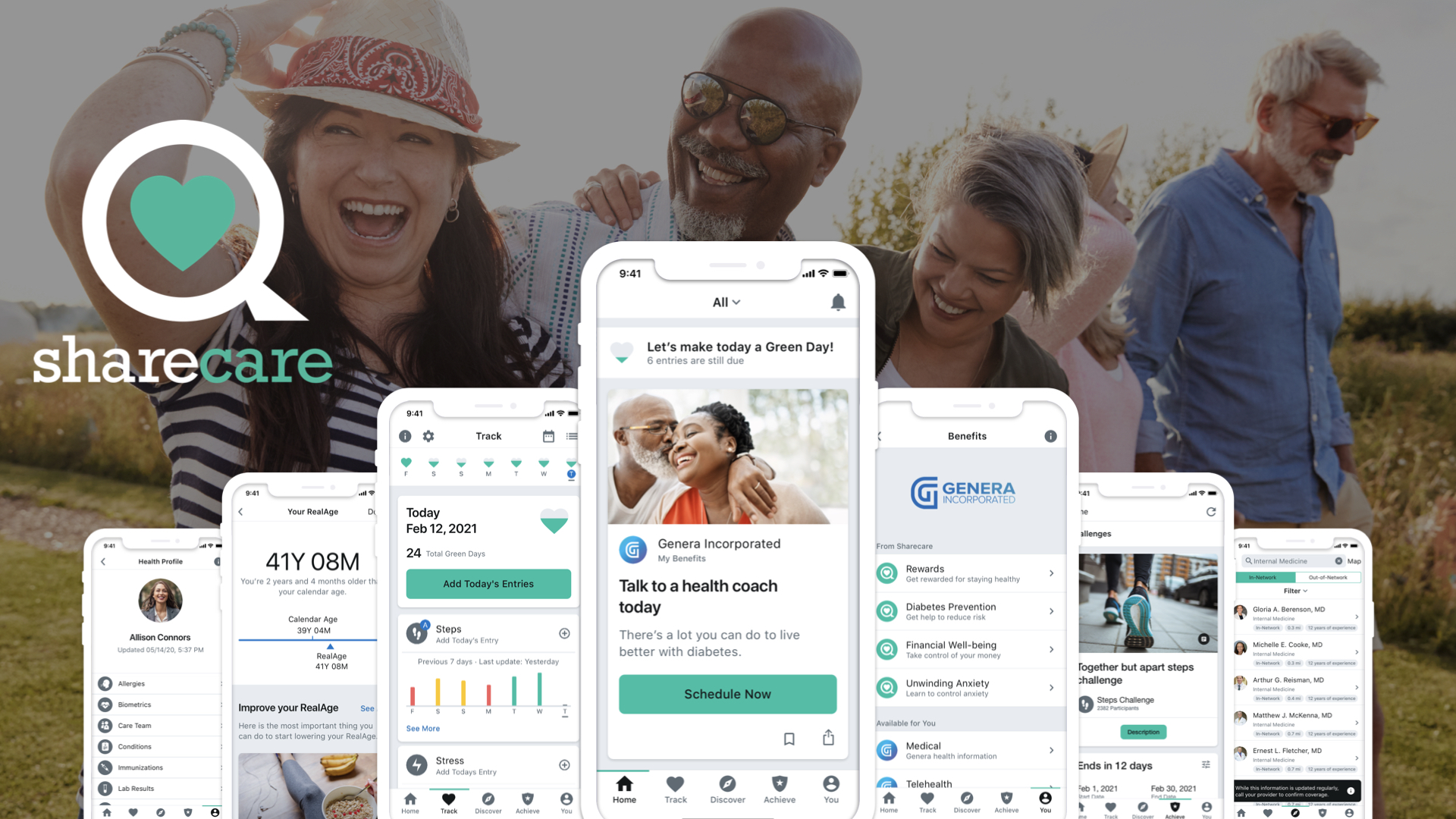 SharecareInc's tweet card. Sharecare and Falcon Capital Acquisition Corp. have entered into a definitive merger agreement. The new company will list on NASDAQ as Sharecare, Inc.