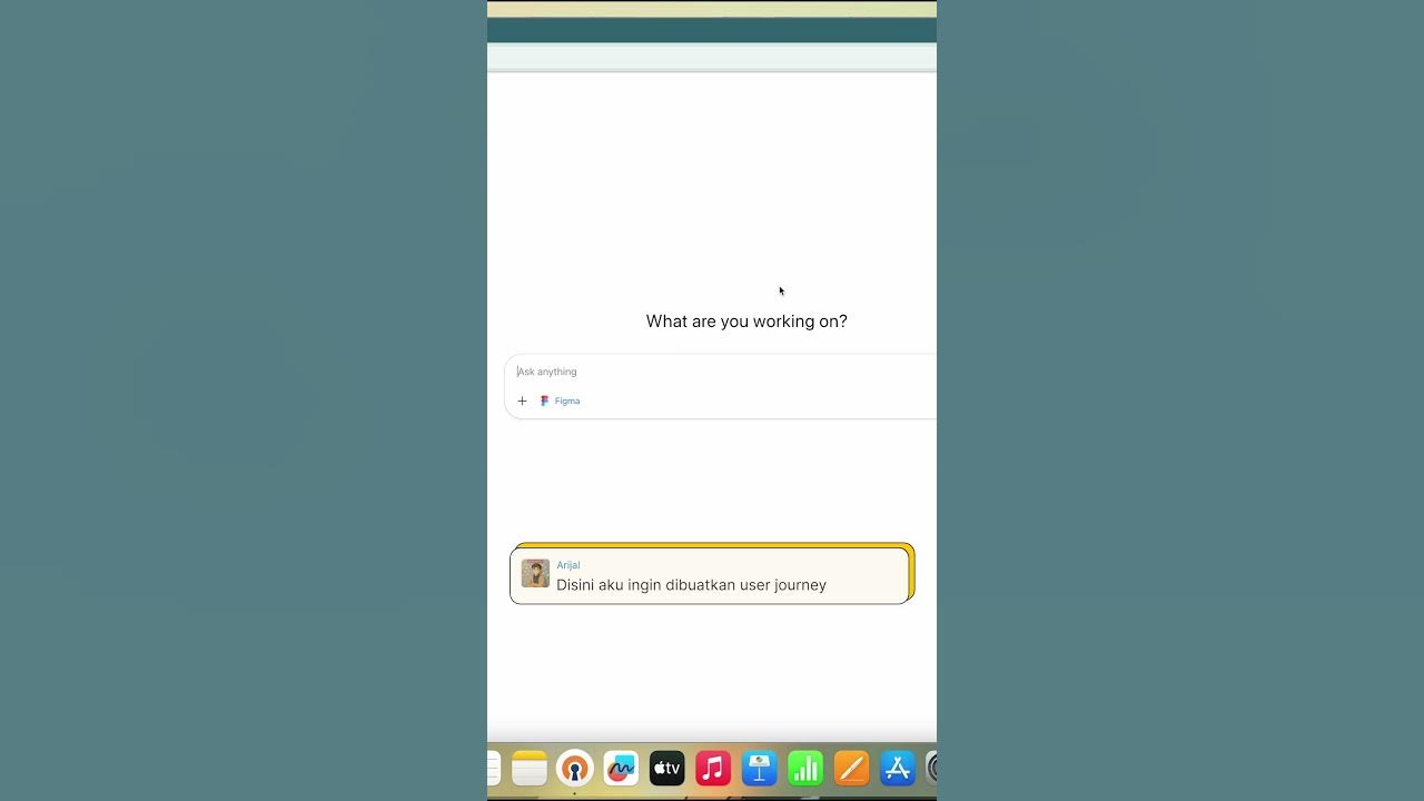 ArijalEww's tweet card. Connecting Figma dengan ChatGPT
