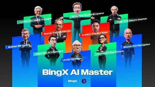BingXOfficial's tweet card. BingX also announced the launch of its Create to Evolve campaign, inviting users to design their own BingX AI Masters.