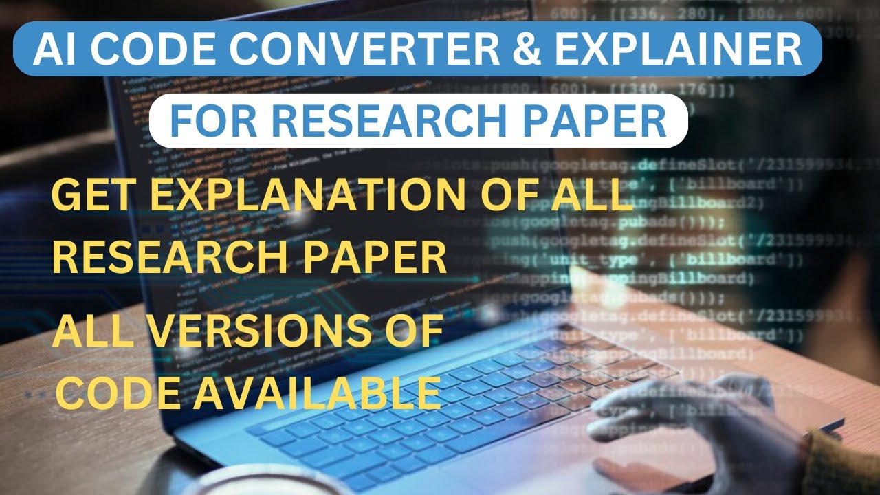 Lms_Solution's tweet card. AI Code Converter & Explainer for Research Paper | Change Languages...