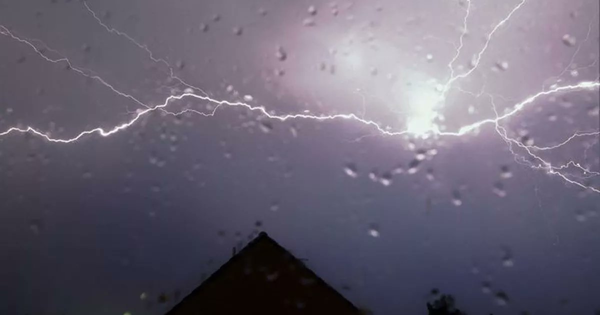 Cambslive's tweet card. More storms are expected later this week