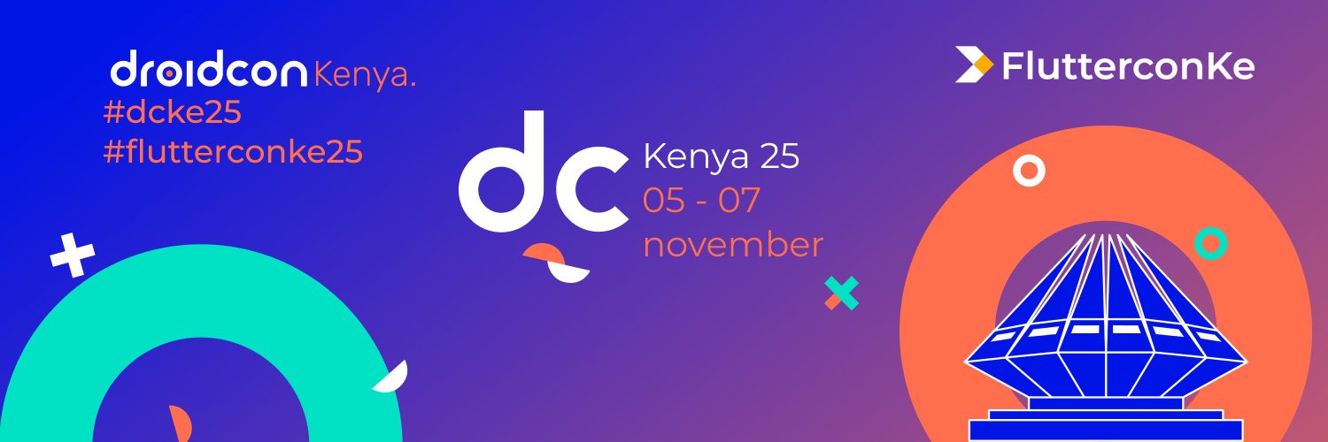 254androiddevs's tweet card. Full 3-day access to all conference related areas + Workshop access + Swag package + Meals & Refreshments at DroidconKE 2025 and FlutterconKe 2025