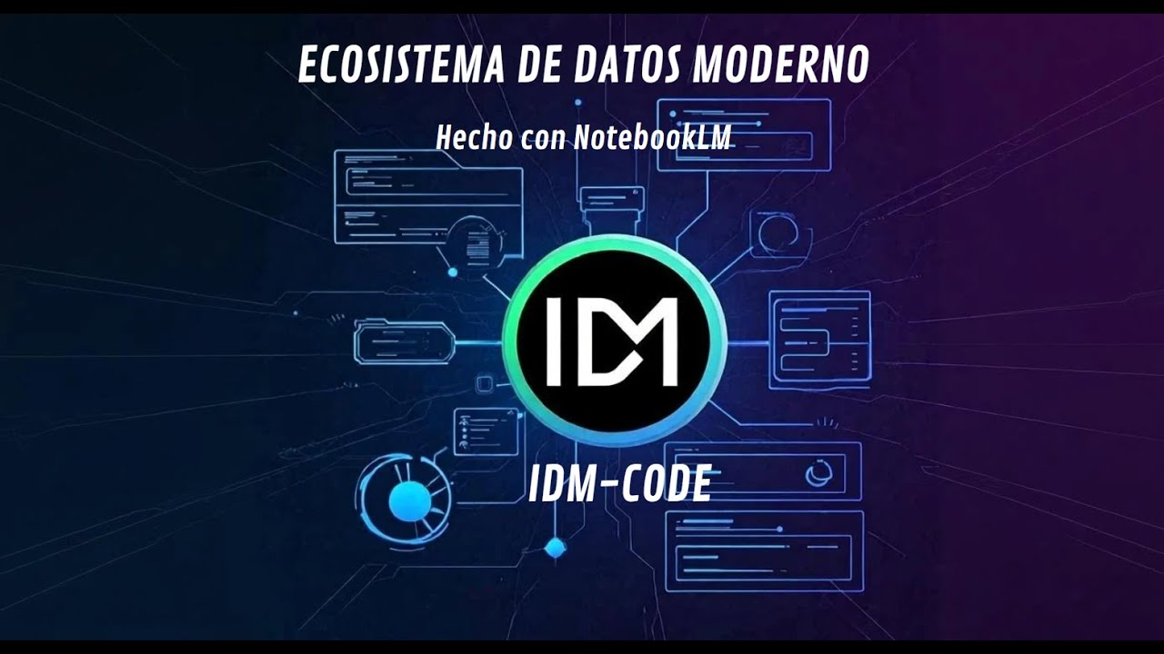 idm_code's tweet card. El Ecosistema Moderno de Datos explicado: la base de toda empresa...