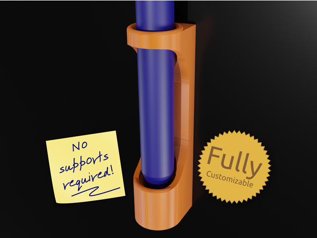 code_and_make's tweet card. Today's 3D printable design is a simple, but effective, magnetic pen holder.This design is completely free and shared under a permissive license. Your support is hugely appreciated.Did you know?Some...