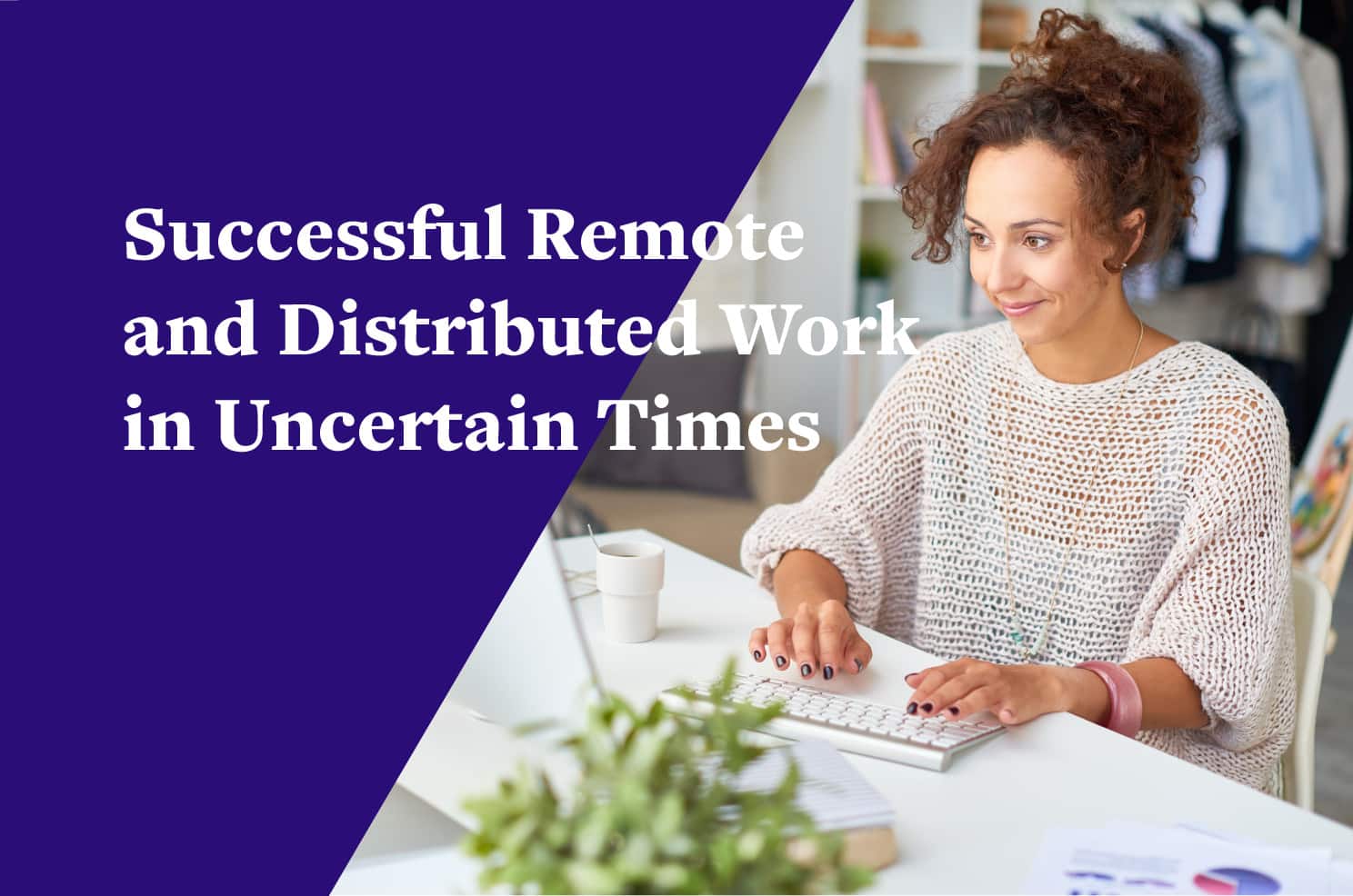 TheBridgeWork's tweet card. Successful Remote and Distributed Work in Uncertain Times — Code for America