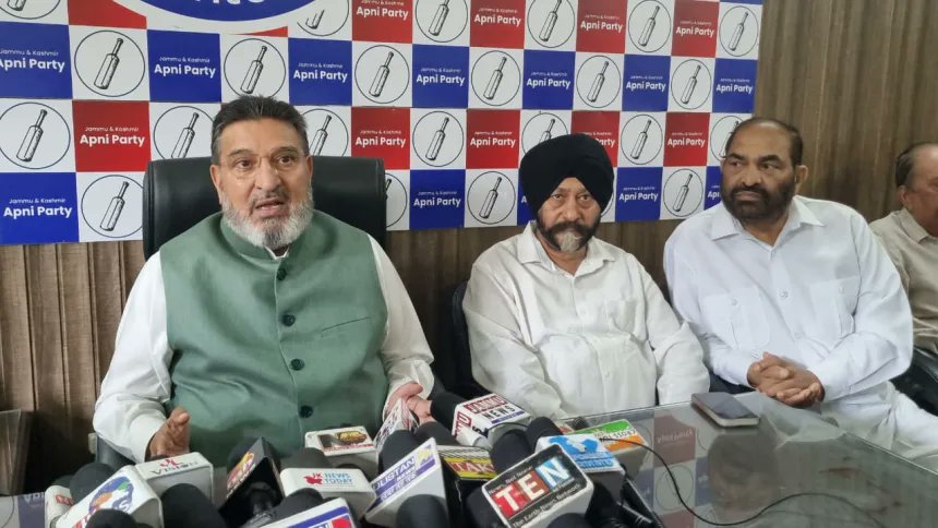 RisingKashmir's tweet card. Srinagar, Oct 15: The Bharatiya Janata Party (BJP) has announced its list of candidates for the upcoming Assembly by-elections, scheduled to take place across multiple states, including Jammu and K…