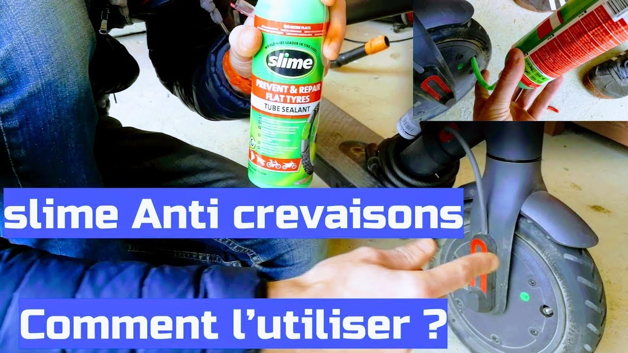 MonsieurSmith_'s tweet card. SLIME : Anti crevaison , sur Xiaomi M365