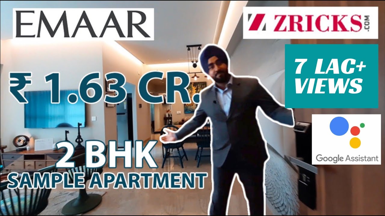 ZricksPrashant's tweet card. Google Assistant Home Automation || ₹ 1.90 cr 😎 2 BHK (1508 sqft)...