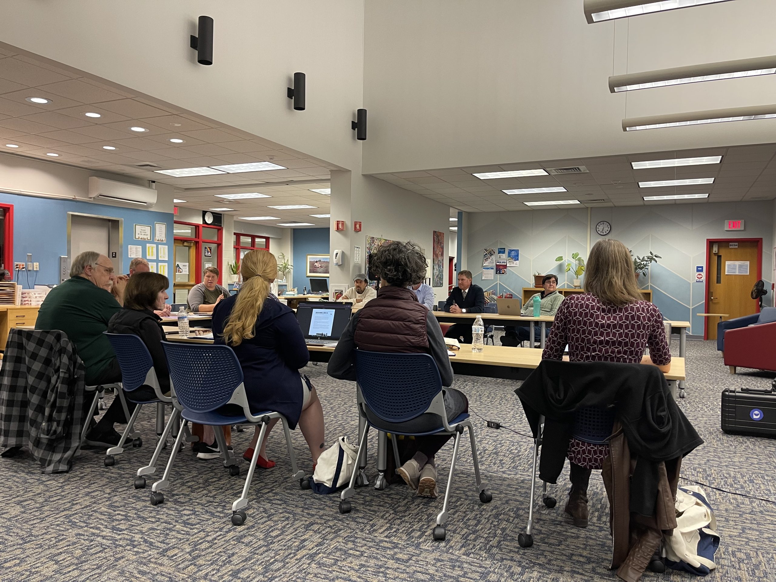 MASCSchoolComm's tweet card. The Frontier Regional School Committee is discussing options to address a $300,000 spike in health insurance costs due to an additional 20% hike in rates from the Hampshire County Group Insurance...