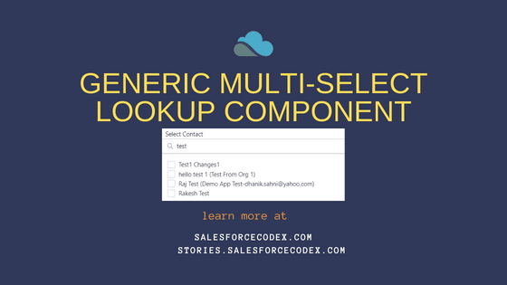 Brainiate's tweet card. Multi Select lookup is an essential component in the Salesforce Application. In this post, we will create a generic multi-select lookup component that can be used in a flow or lightning web component.
