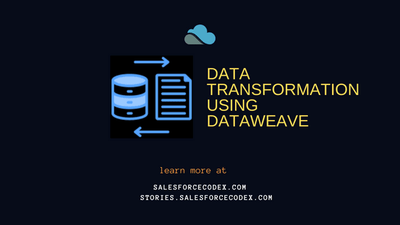 Brainiate's tweet card. We need to transform data in many format while working in salesforce project. This post will explain how to use data transformation using DataWeave in Apex.