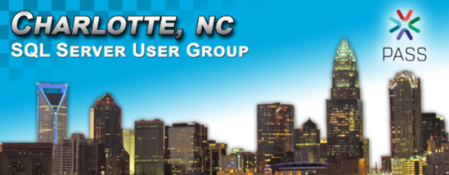 Charlotte_SQL's tweet card. The best place to meet and learn from SQL Server experts in the Charlotte, NC, USA area. We meet monthly to network and have free training on Microsoft SQL Server topics.