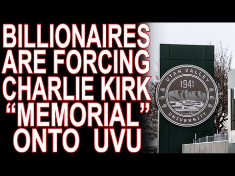 Dnipro_1's tweet card. MoT #954 Billionaire Forces UVU To Build Charlie Kirk "Memorial"