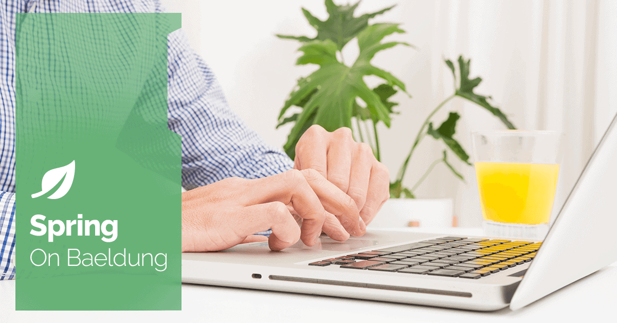 baeldung's tweet card. Learn how to set up and connect to a hosted Cassandra Astra Database.