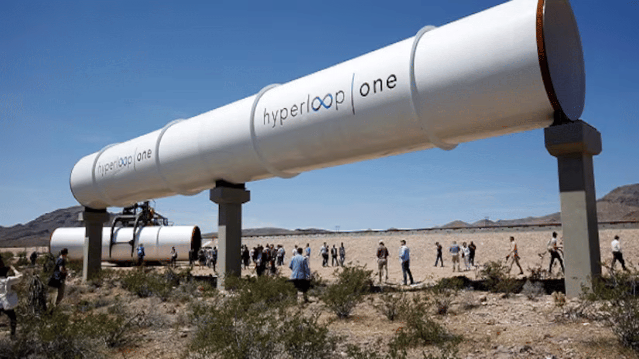tv9malayalam's tweet card. Hyperloop Test Track: ഇന്ത്യൻ റെയിൽവെയ്ക്കും ഐഐടി മദ്രാസിനും ഒപ്പം സ്റ്റാർട്ടപ്പ് കമ്പനിയായ ട്യൂട്ടർ ഹൈപ്പർലൂപ്പും ഈ ​ദൗത്യത്തിൽ പങ്കാളികളാണ്. സാൻ ഫ്രാൻസിസ്കോയെയും ലോസ് ഏഞ്ചൽസിനെയും ബന്ധിപ്പിക്കുന്ന...