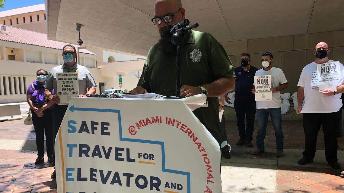 DemandSTEEP's tweet card. Two years after county inspectors warned of safety “negligence” in elevators at Miami International Airport, the administration of Mayor Daniella Levine Cava fired the company responsible for their...