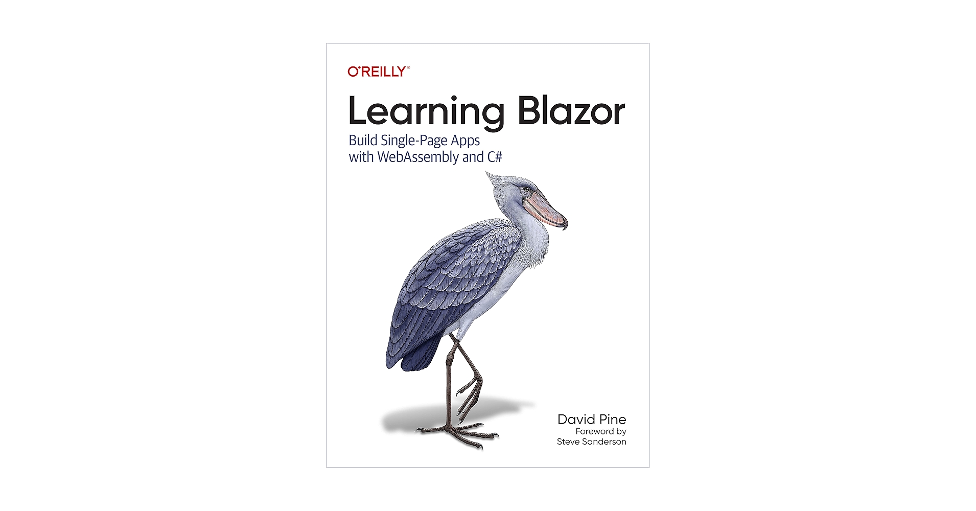 davidpine7's tweet card. Learning Blazor