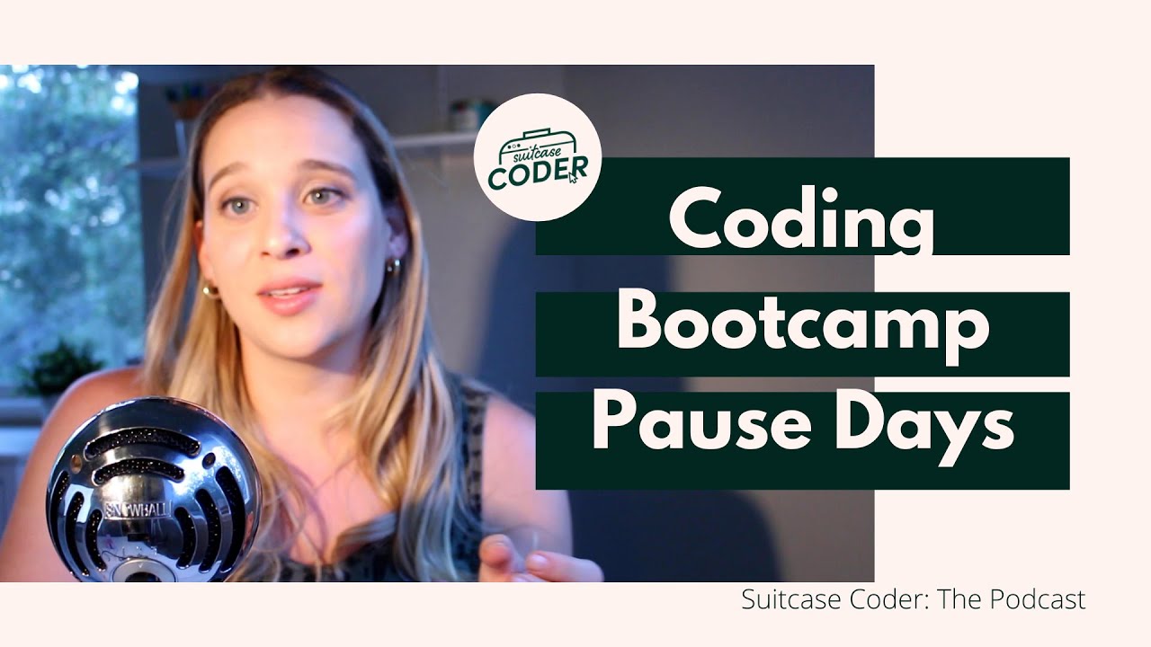 CoderSuitcase's tweet card. Take Advantage of Your Coding Bootcamp’s Pause Days