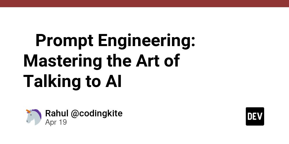 CodingKite's tweet card. 🧭 Topics Covered: 🗑️ GIGO: Garbage In, Garbage Out ✍️ What is Prompt Engineering? 🧠 How...