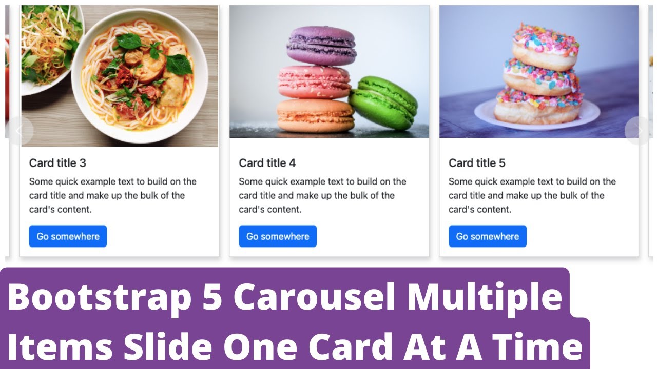 CodingYaar's tweet card. Bootstrap 5 Carousel Multiple Items Responsive