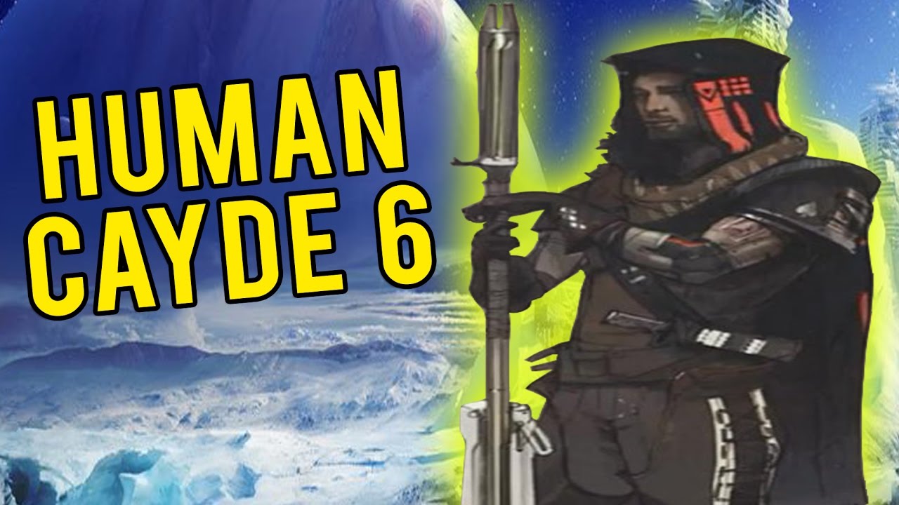 RifleGaming's tweet card. Destiny 2 - New Icy Location, When Cayde 6 Was Human!