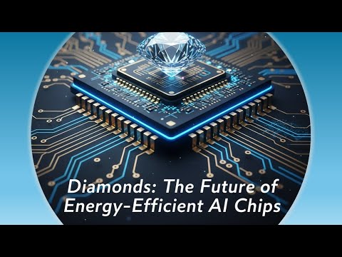 learn_scitech's tweet card. How Synthetic Diamonds Are Powering Cooler, Greener AI Chips