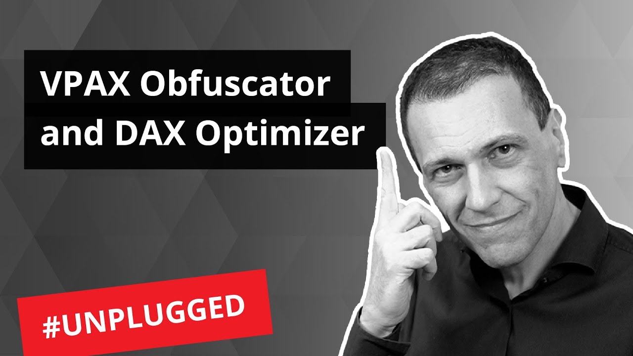 marcorus's tweet card. Vpax Obfuscator and DAX Optimizer - Unplugged #57