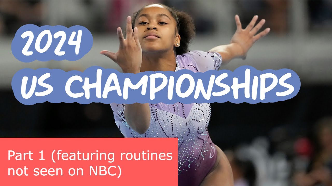 Gymnastly's tweet card. 2024 US Gymnastics Championships Highlights - Part 1