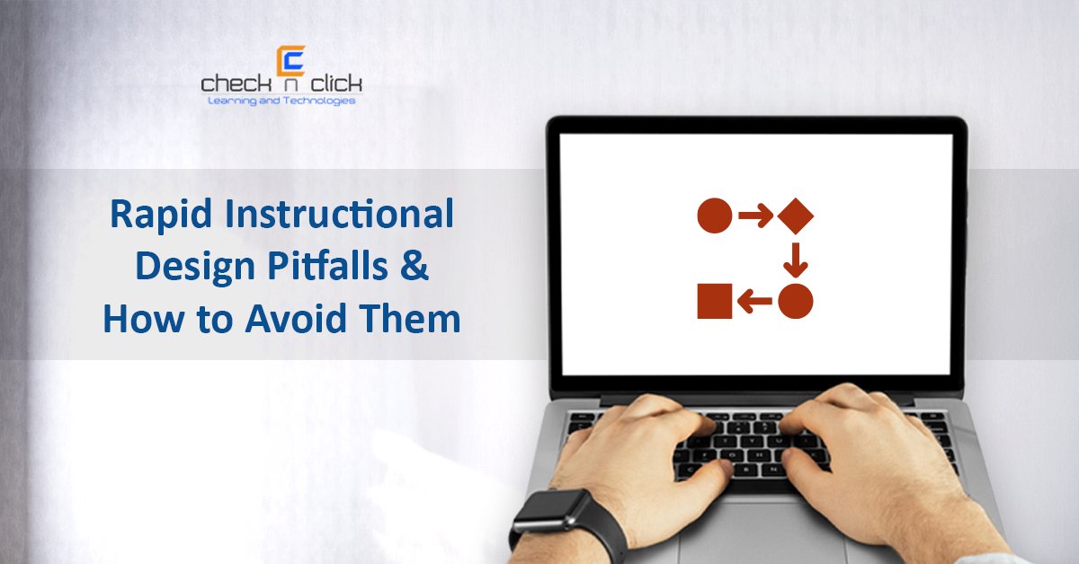 Check_n_Click's tweet card. Maximize Rapid Instructional Design: blend creativity, pro visuals, interactive elements, and quality checks for effective E-learning.