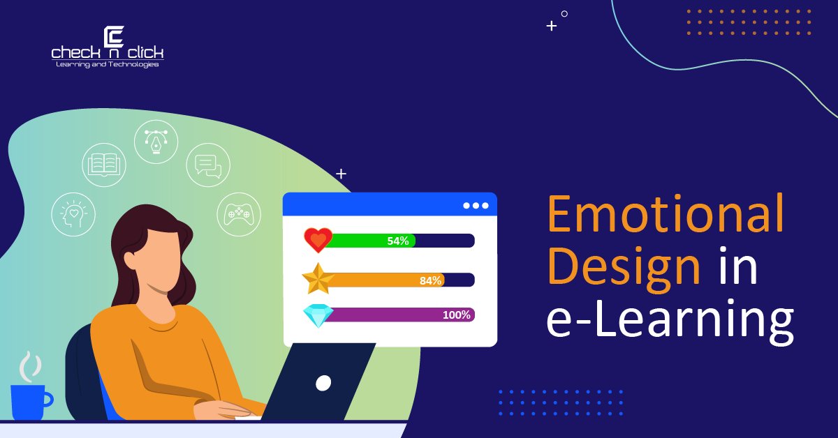 Check_n_Click's tweet card. Emotional design seeks to tap into the learners' feelings and emotions. In this blog, we'll delve into how emotional design can transform e-learning content.