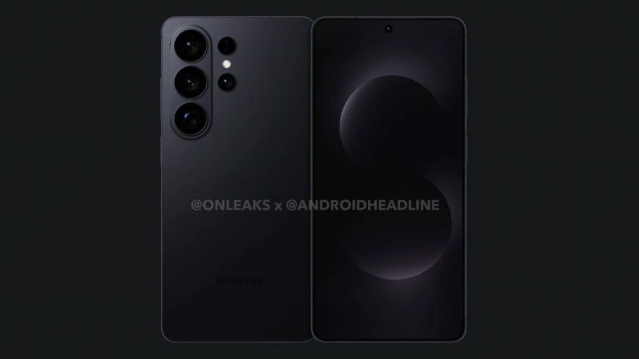 TechHounder's tweet card. Leaked case images reveal Samsung Galaxy S26 Ultra’s subtle redesign with a raised camera island, familiar flat sides, Snapdragon 8 Elite