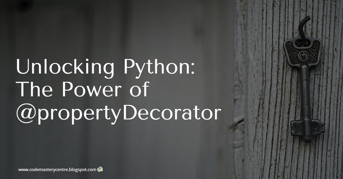 Mahmoud42275's tweet card. In Python’s object-oriented programming (OOP), the @property decorator and the underlying property class provide a powerful way to manage attribute ac