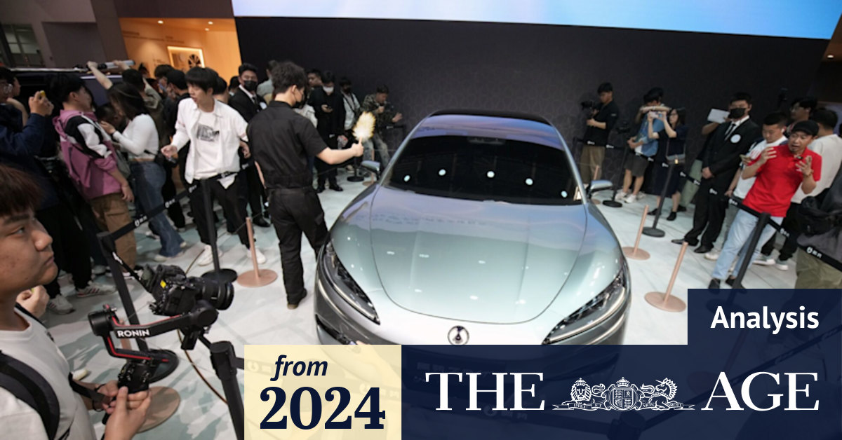 CyberGRCnerd's tweet card. The US has banned Chinese vehicle technology from its roads and some say Australia should follow suit.
