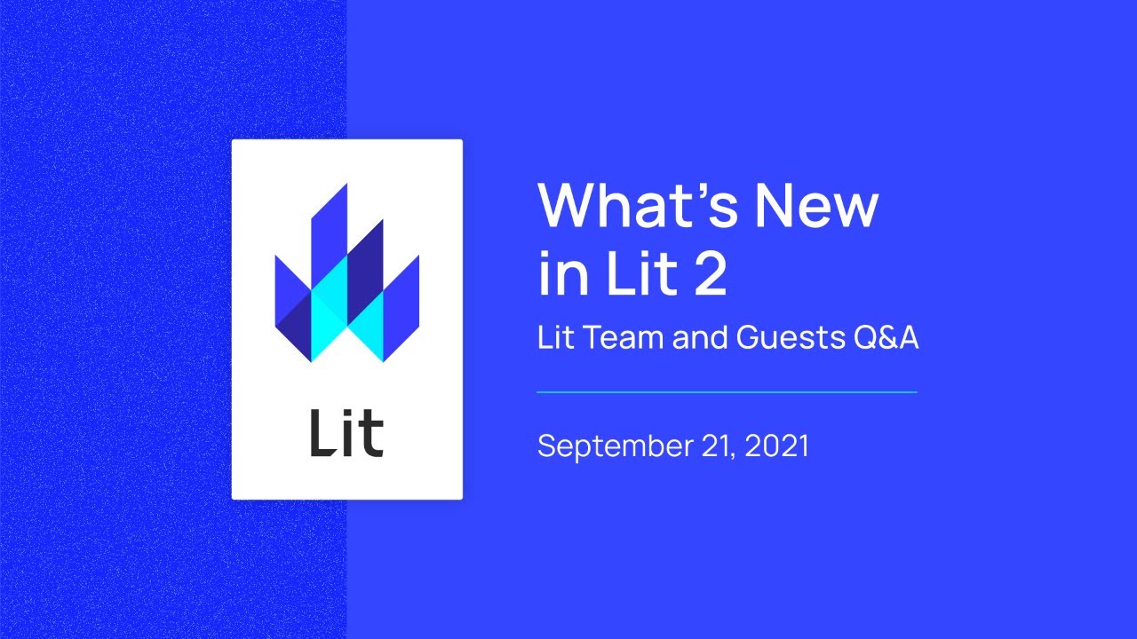 writingjscript's tweet card. Lit 2.0 Release Livestream