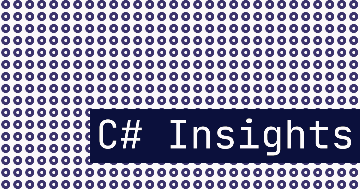 csharpinsights's tweet card. Explore performance tips, new .NET features, and security improvements, including updates on Minimal API, EF Core, MediatR, and LINQ in this week's edition.