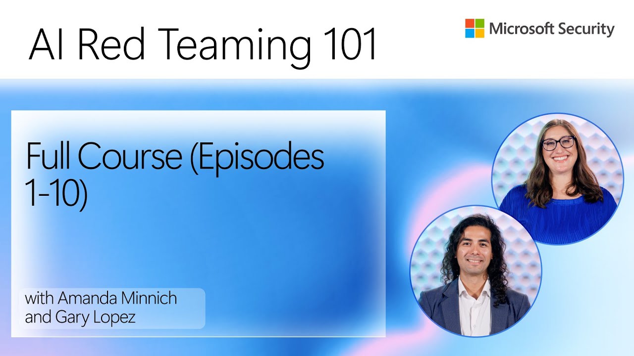 evrnyalcin's tweet card. AI Red Teaming 101 – Full Course (Episodes 1-10)