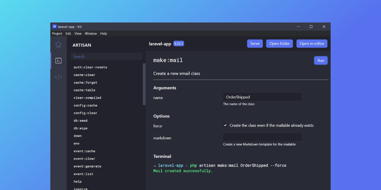 bhaidar's tweet card. A desktop Laravel admin panel app. Contribute to tmdh/laravel-kit development by creating an account on GitHub.