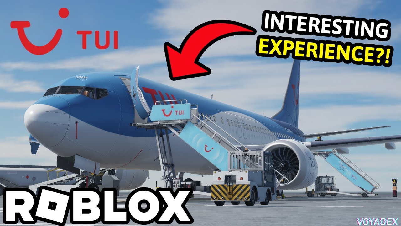 Voyadex's tweet card. BEST EXPERIENCE ON BOARD TUI ROBLOX? | Review