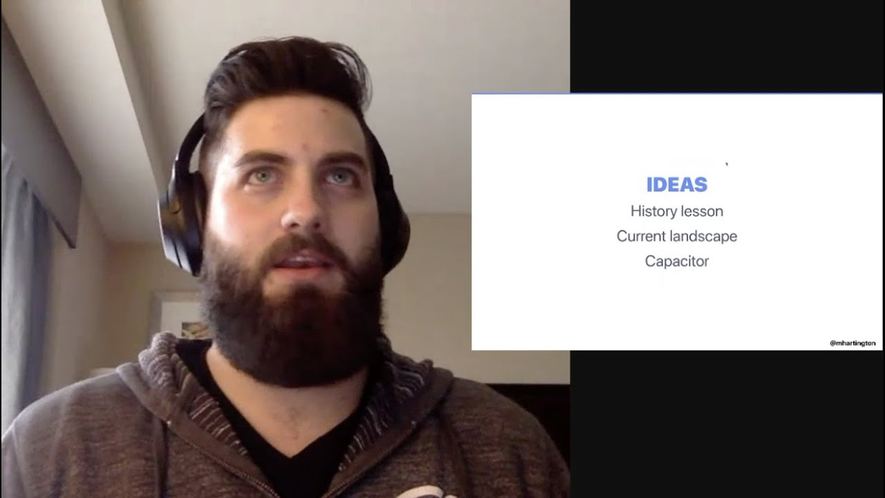 yjaaidi's tweet card. 🇬🇧 Rethinking cross platform development - Mike Hartington