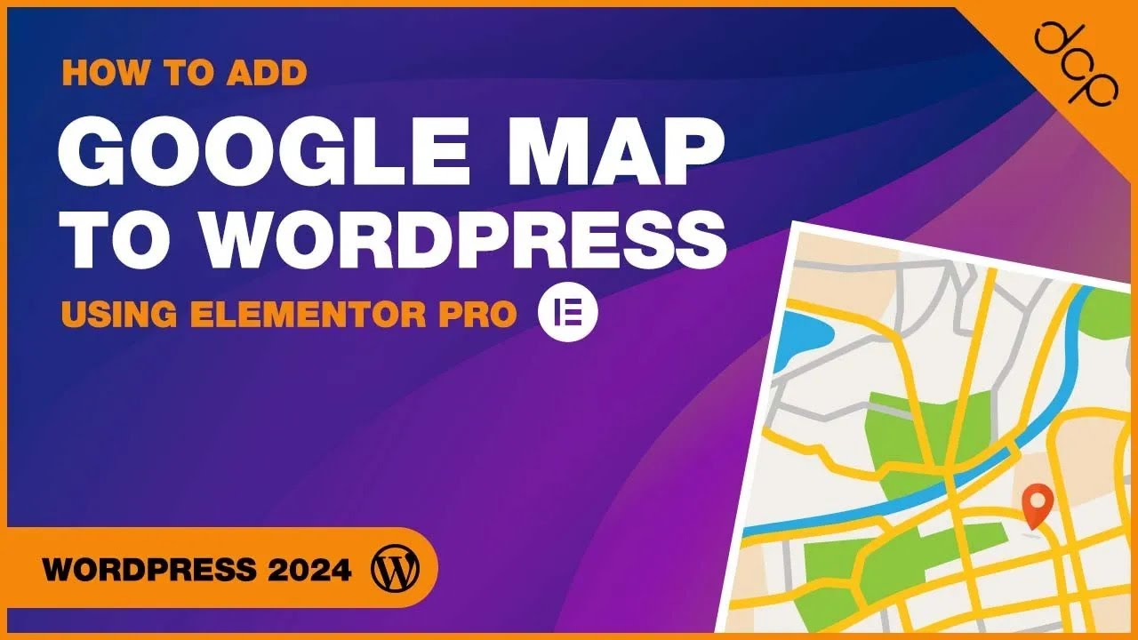 dcpwebdesigners's tweet card. How to add Google Maps to WordPress using Elementor Pro [Easy...