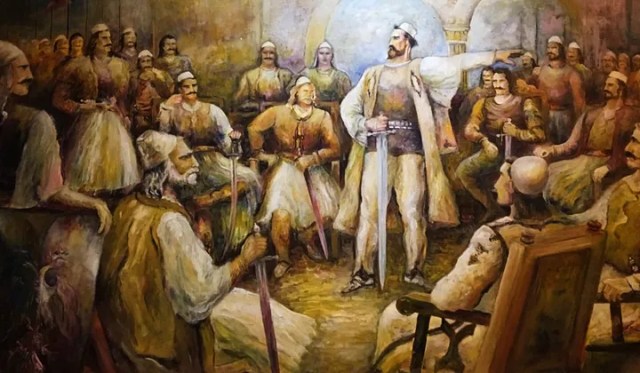 Justacomm1234's tweet card. The book “Lufta Shqiptaro Turke në shekullin e XV” highlights numerous atrocities by Ottoman forces on the Albanian population through the centuries. Detailed accounts include massacres, loot…