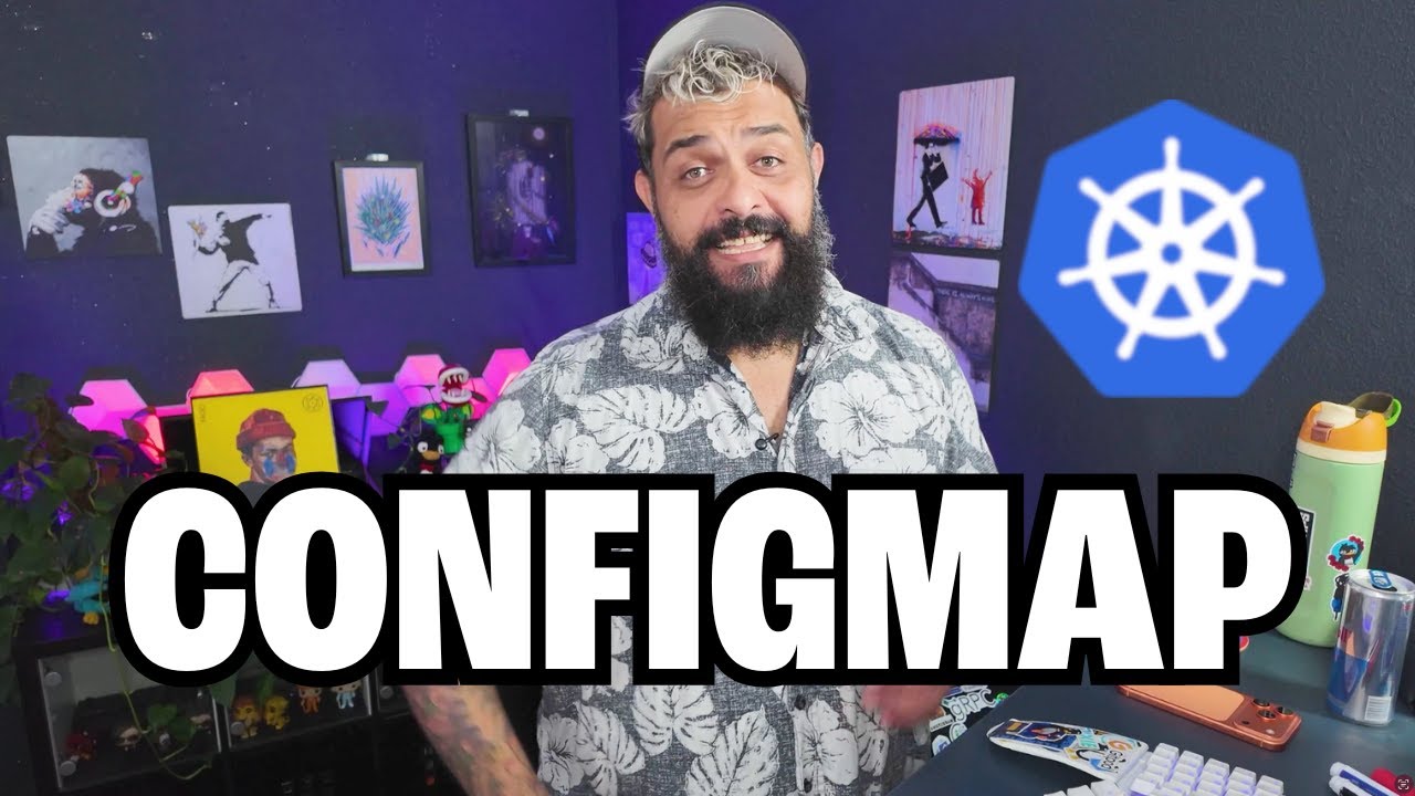 LINUXtipsBR's tweet card. COMO FUNCIONA O CONFIGMAP NO KUBERNETES | case-3