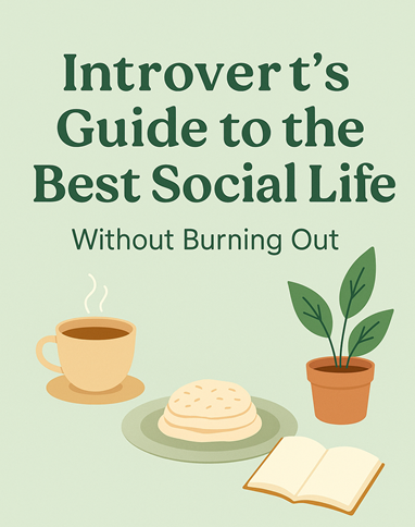 WordSoupBlog's tweet card. Discover how to enjoy a fulfilling social life as an introvert, with tips for connection, boundaries, and fun that won’t leave you burnt out.