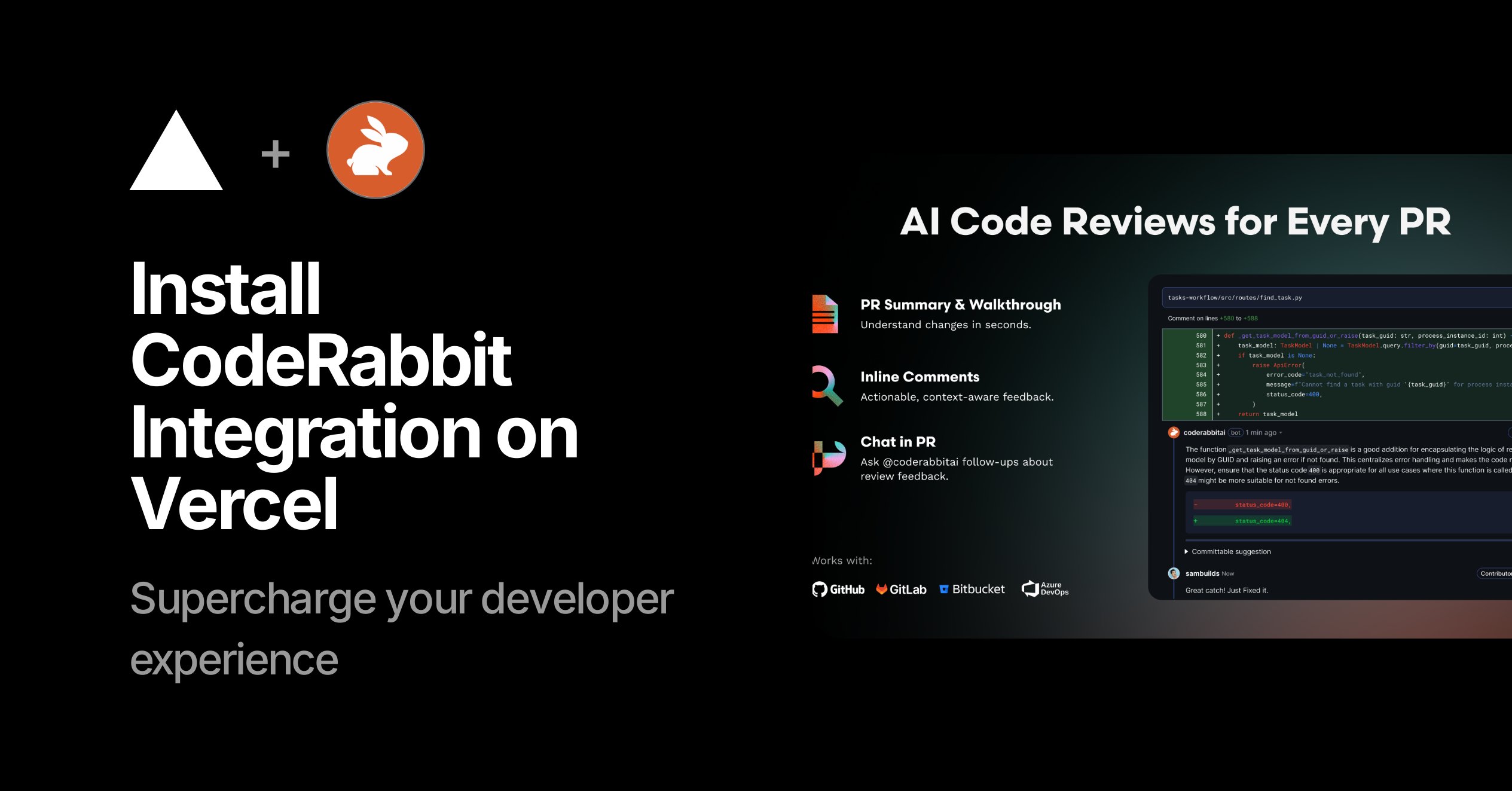 coderabbitai's tweet card.