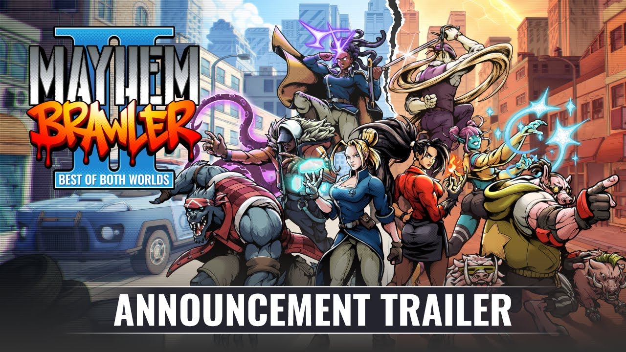 serkanhero's tweet card. Mayhem Brawler II: Best of Both Worlds - Announcement Trailer