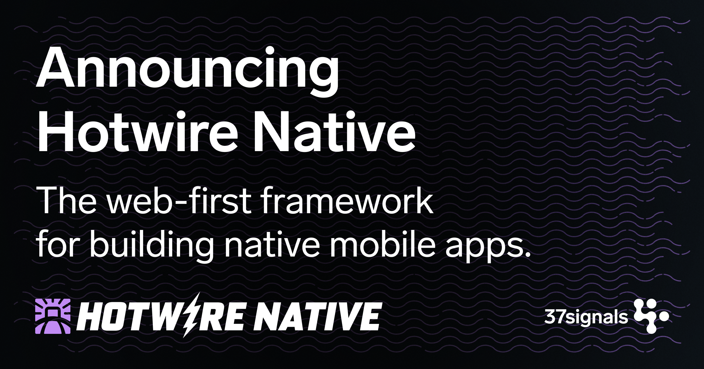 joemasilotti's tweet card. The web-first framework for building native mobile apps.